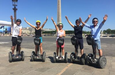 Segway through the charming streets of Paris