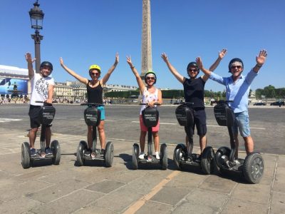 Segway through the charming streets of Paris