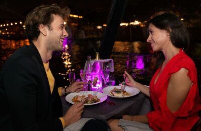 Paris: Seine River Sightseeing Cruise with 3-Course Dinner